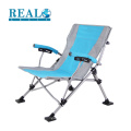 Easy carry foldable camping chair outdoor leisure folding stainless chair